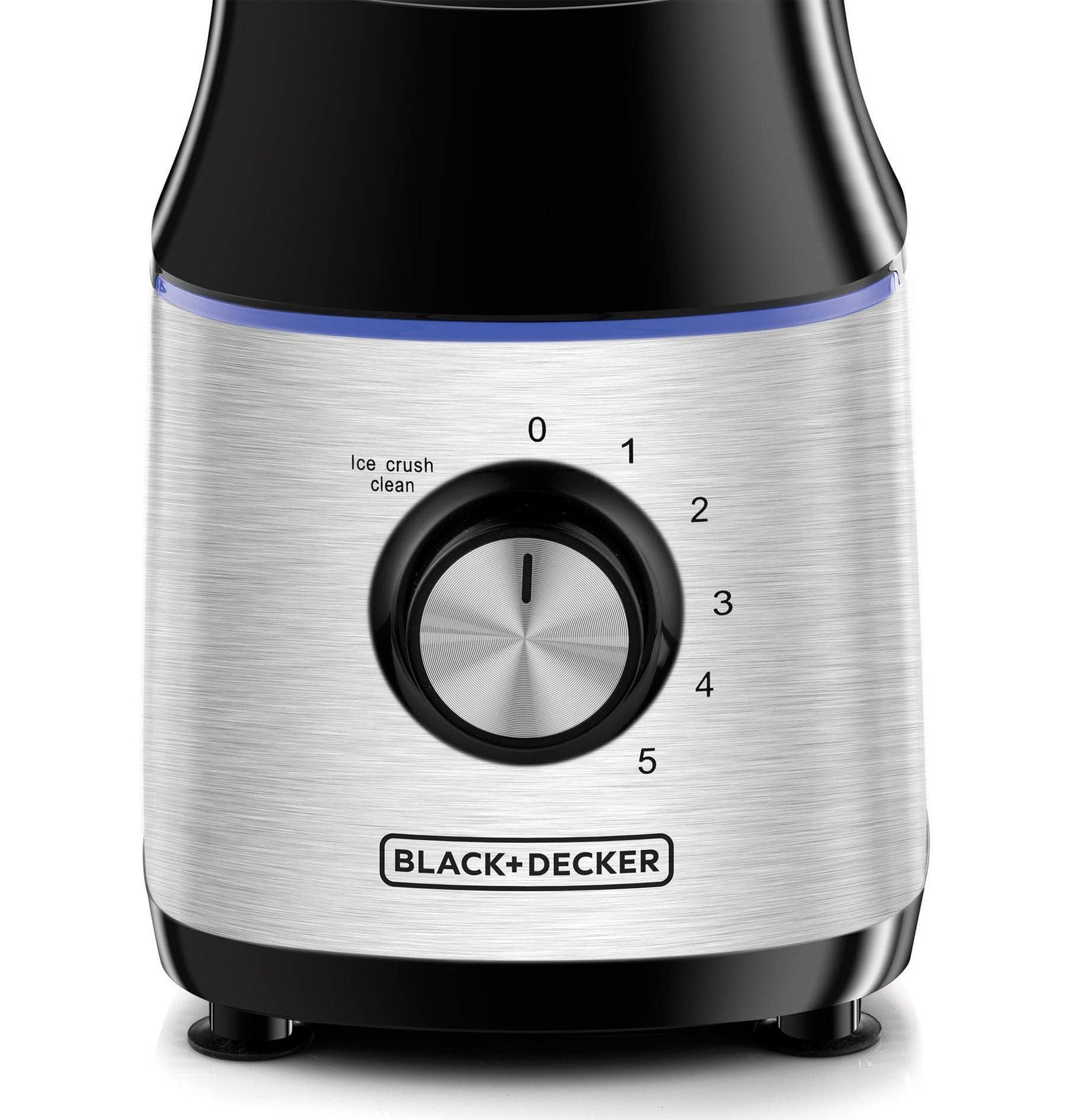 Black & Decker 700W High Speed Premium Blender with Glass Jar Black/Silver BX650G-B5