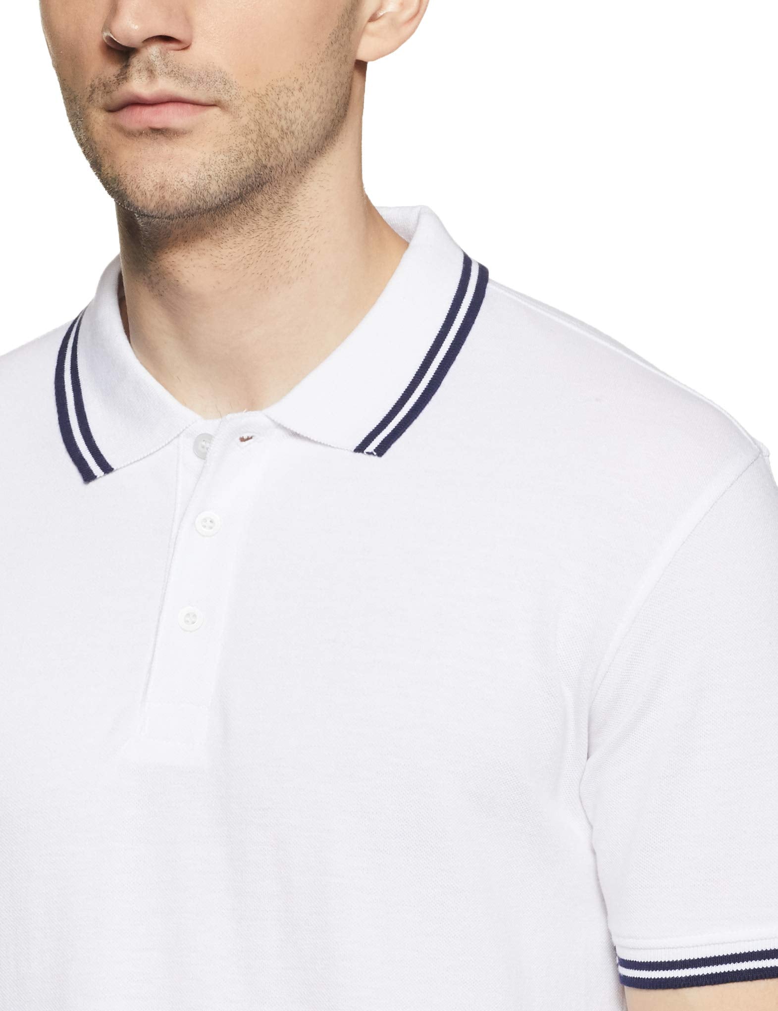Amazon Brand - Symbol Men's Solid Regular Fit Polo (CT-Single)