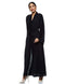 Nukhbaa Women's Abaya, Black