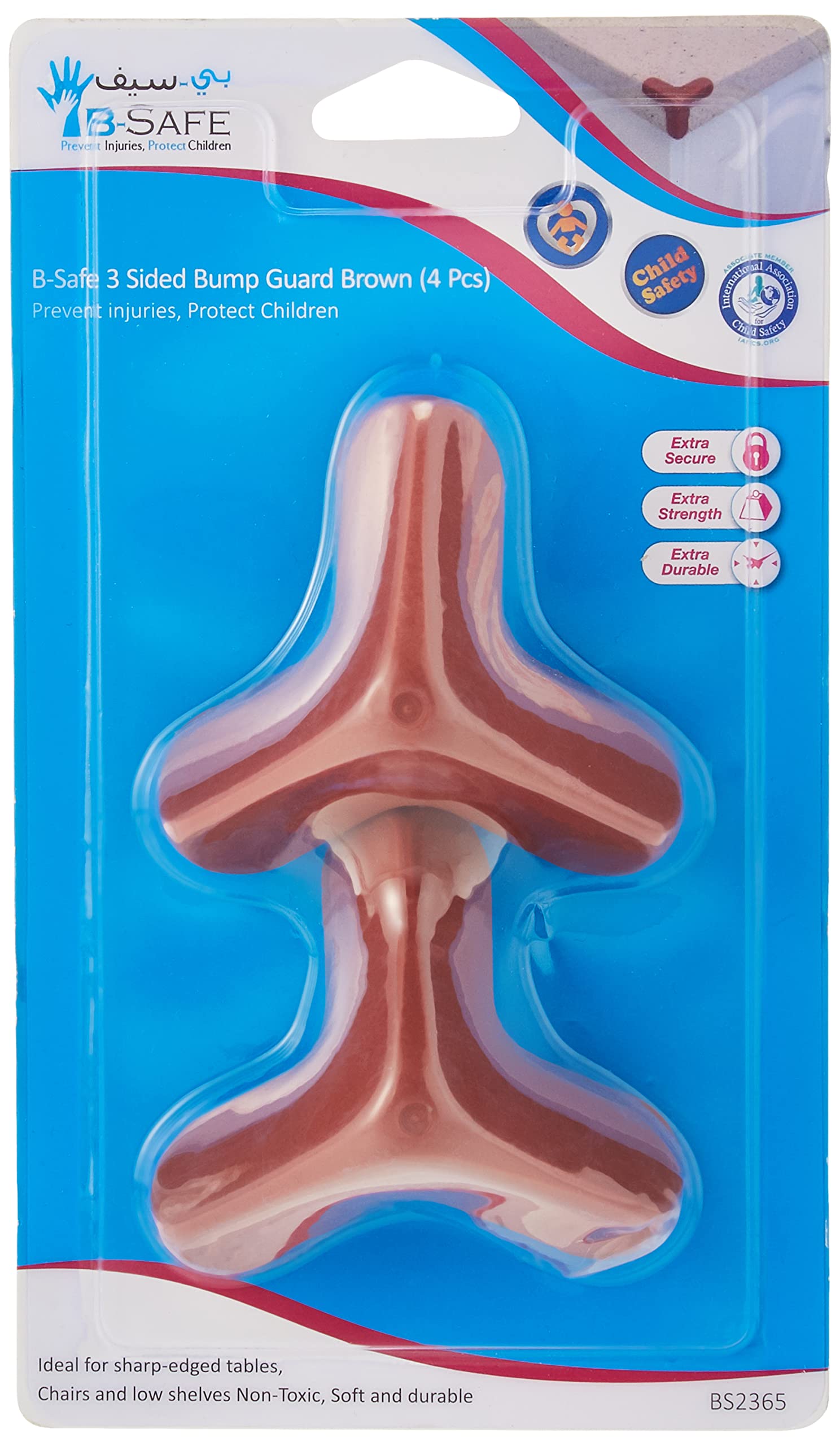 B-Safe Corner Protector, Brown