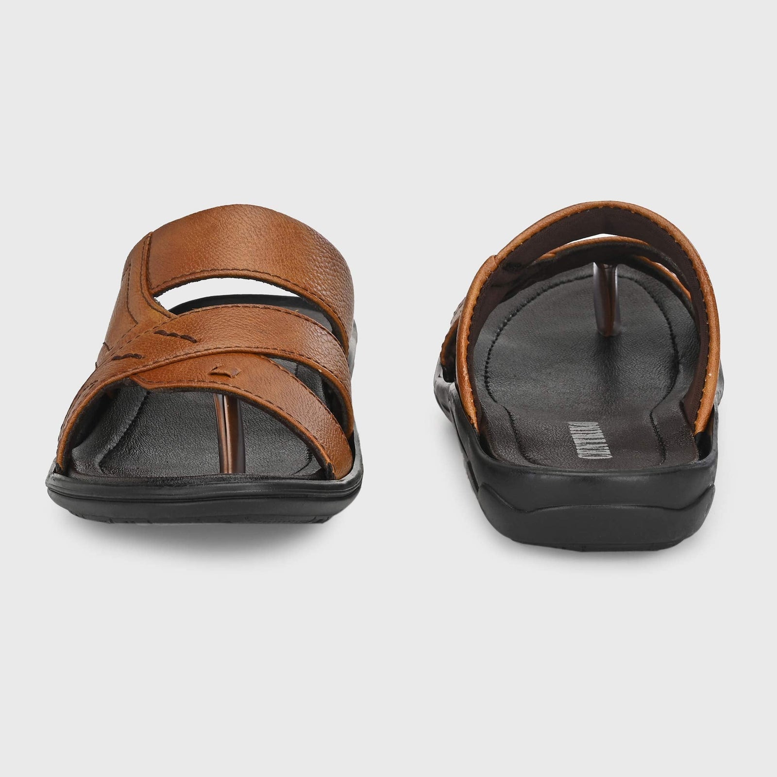 Centrino Men's Tan Thong Sandals