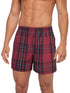 Gildan Men's Woven Boxer Underwear Multipack (Pattern May Vary)(Assorted) Size: XL Color: Mixed Red/Grey (5-pack)