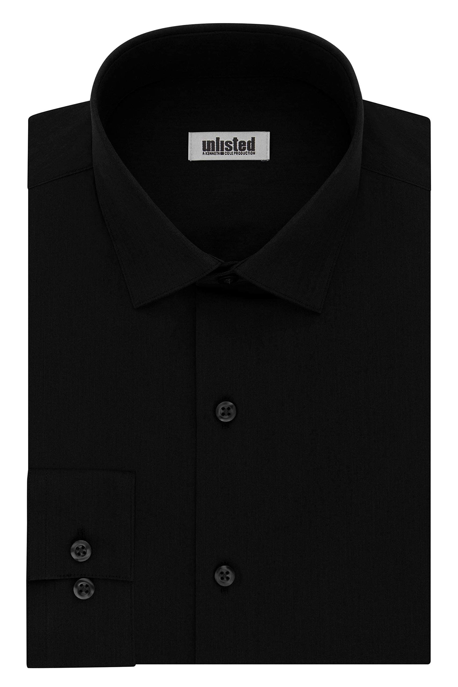 Kenneth Cole Mens Dress Shirt Regular Fit Solid MNS Dress Shirt