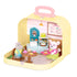 Li'l Woodzeez Travel Suitcase with 20 Figurine Accessories