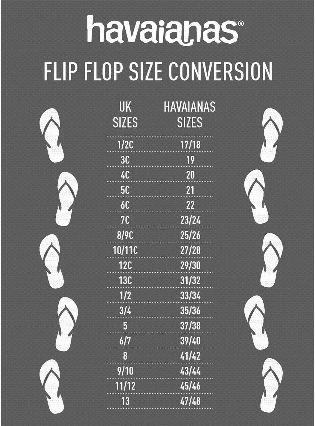 Havaianas Unisex Brasil Logo Thong Flip Flop Slipper, White, 45/46