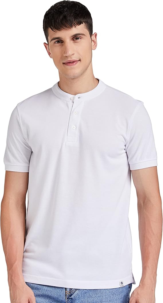 Amazon Brand - Symbol Men's Solid Regular Polo Shirt