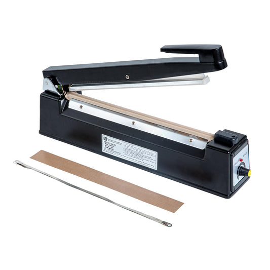 Restaurantware Handheld Heat Sealer, Impulse Bag Sealer - 12" Black Extra Heating Element 1ct Box Restaurantware