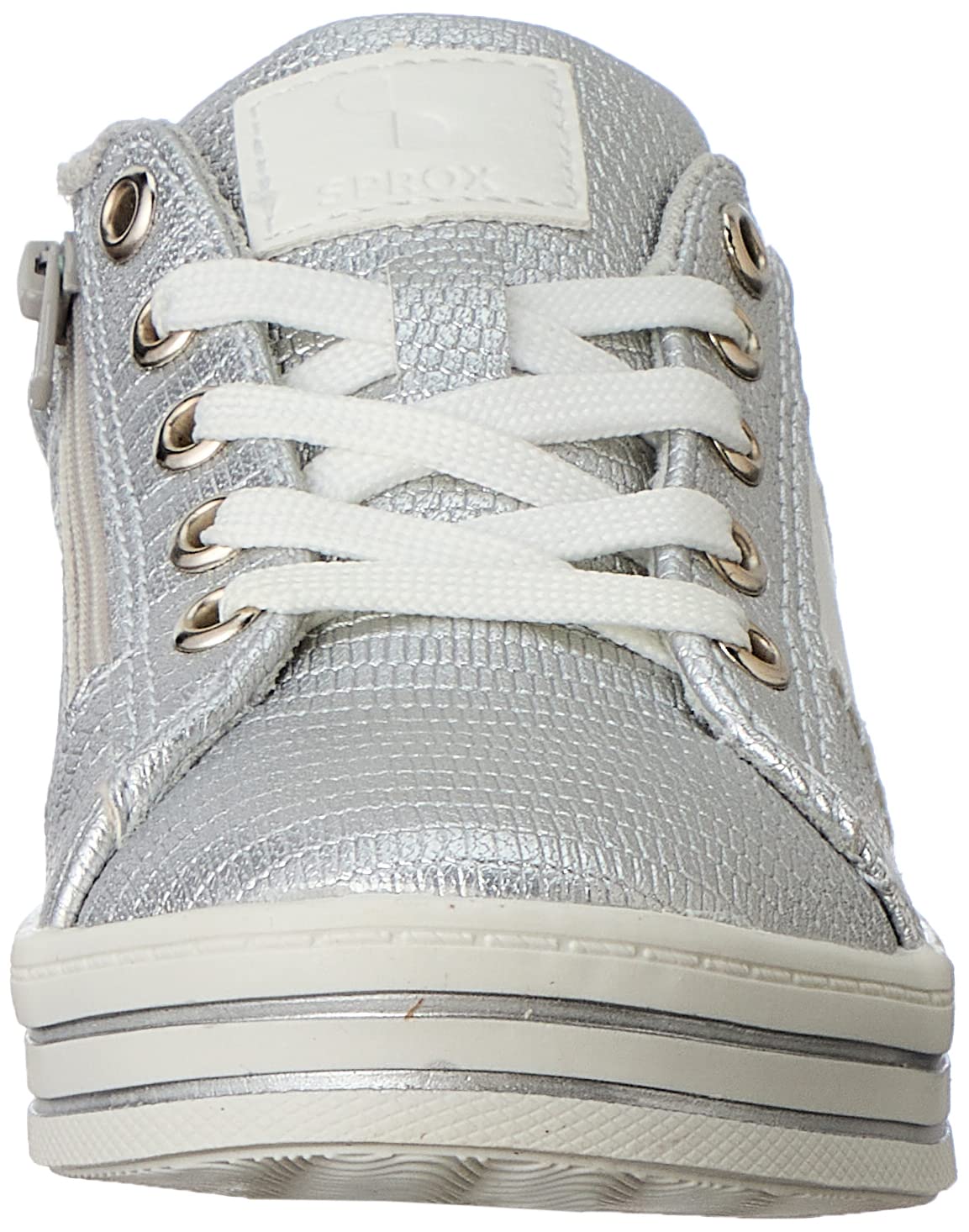 SPROX girls Sprox shoes for girls polyster silver-34 Sneaker