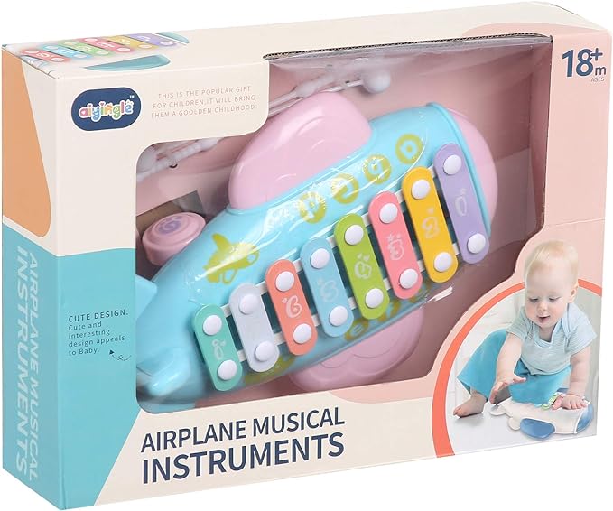 Aiyingle Air Plane Musical Instrument, 8 Musical Scales