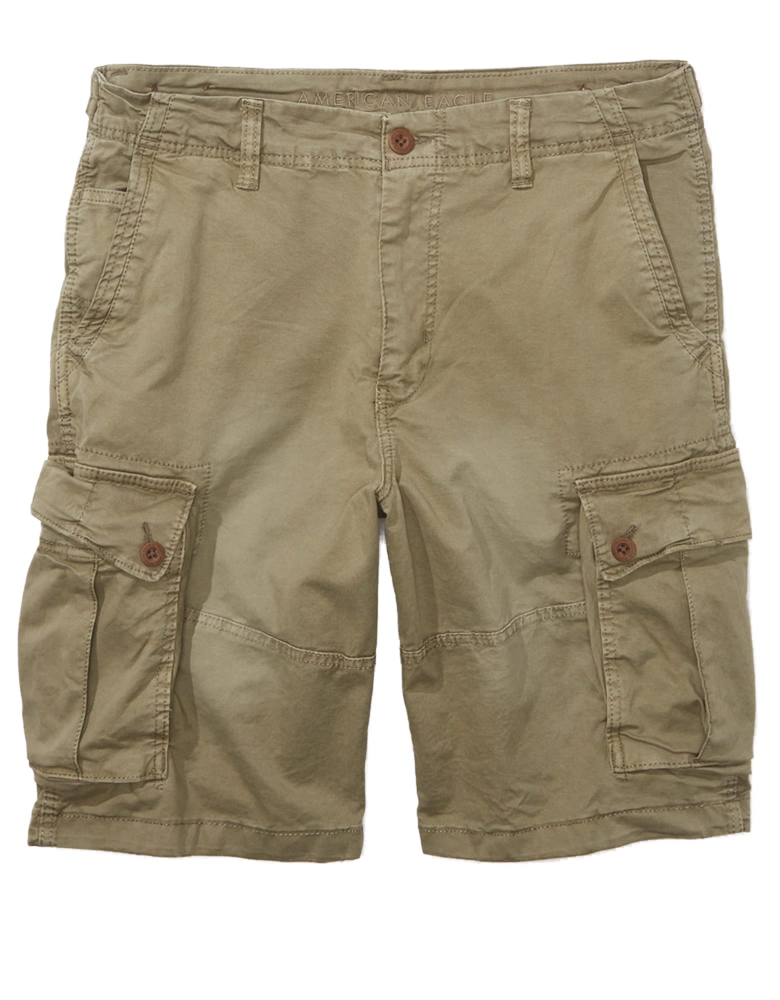 American Eagle Men Flex Lived-In Longer Length Cargo Short