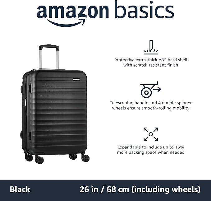 Amazon Basics Hardside Spinner Luggage