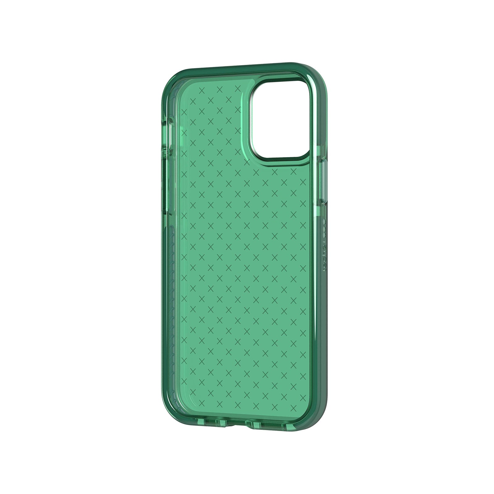 Tech21 Evo Check Phone Case for Apple iPhone 12 and Pro 5G with ft Drop Protection, Midnight Green