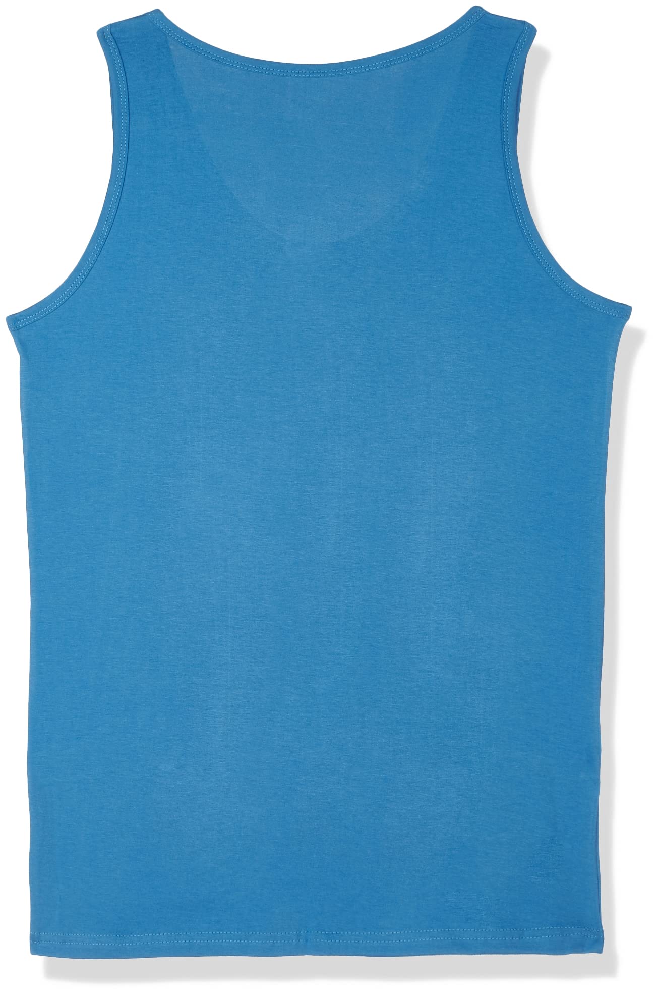 Cool Men’s Plain Sleeveless Scoop Neck Cotton Undershirt – Model 141 (Pack of 1)