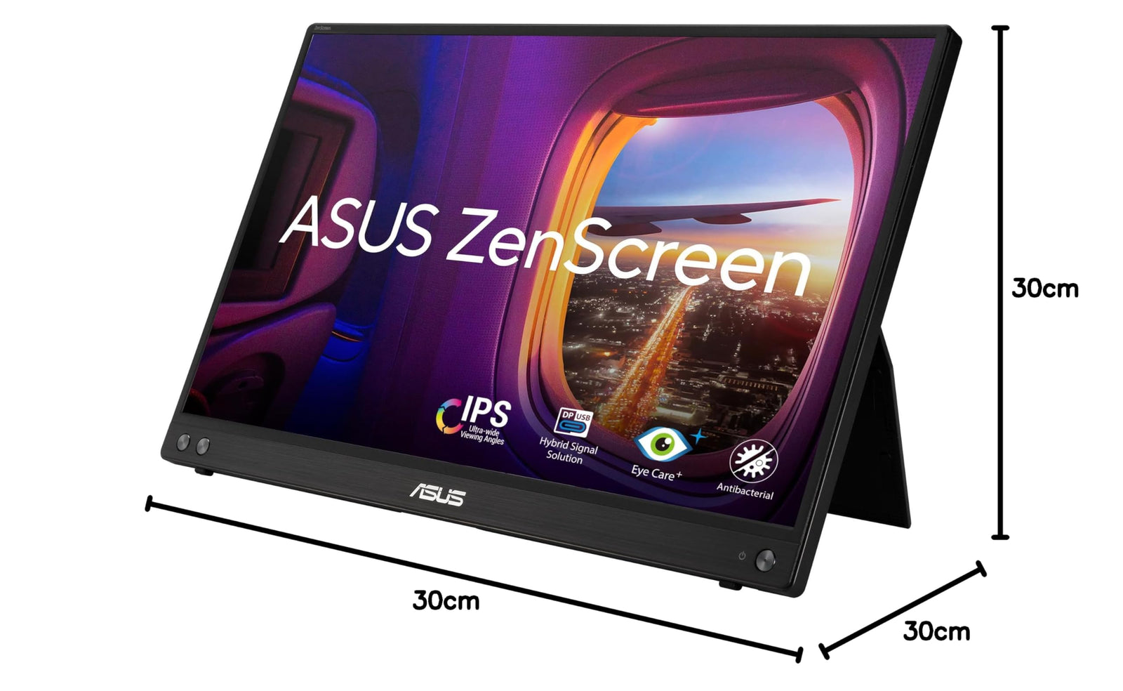 ASUS ZenScreen MB16ACV LED monitor (90LM0381B01370) (90LM0381B01370)