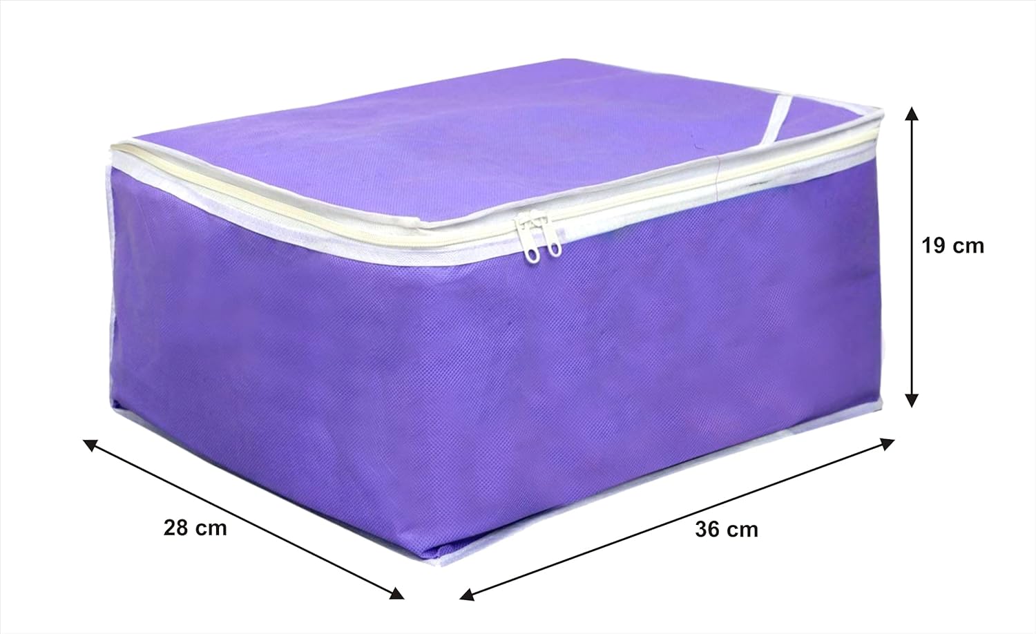 Fun Homes Non Woven Petticoat Cover-Pack of 3 (Purple)-HS_38_FUNH21680