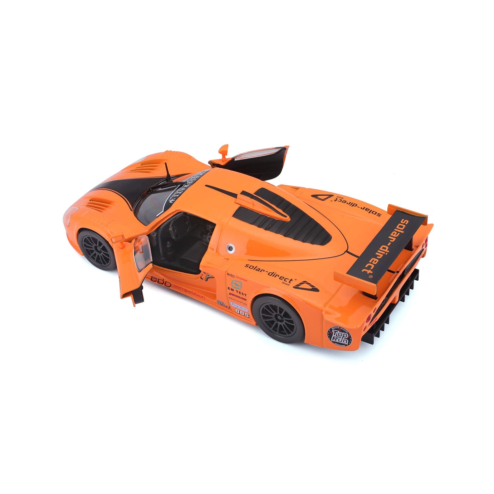 Bburago Maserati MC 12 1:24 Scale Diecast Car – Orange (Yellow 18-21078)