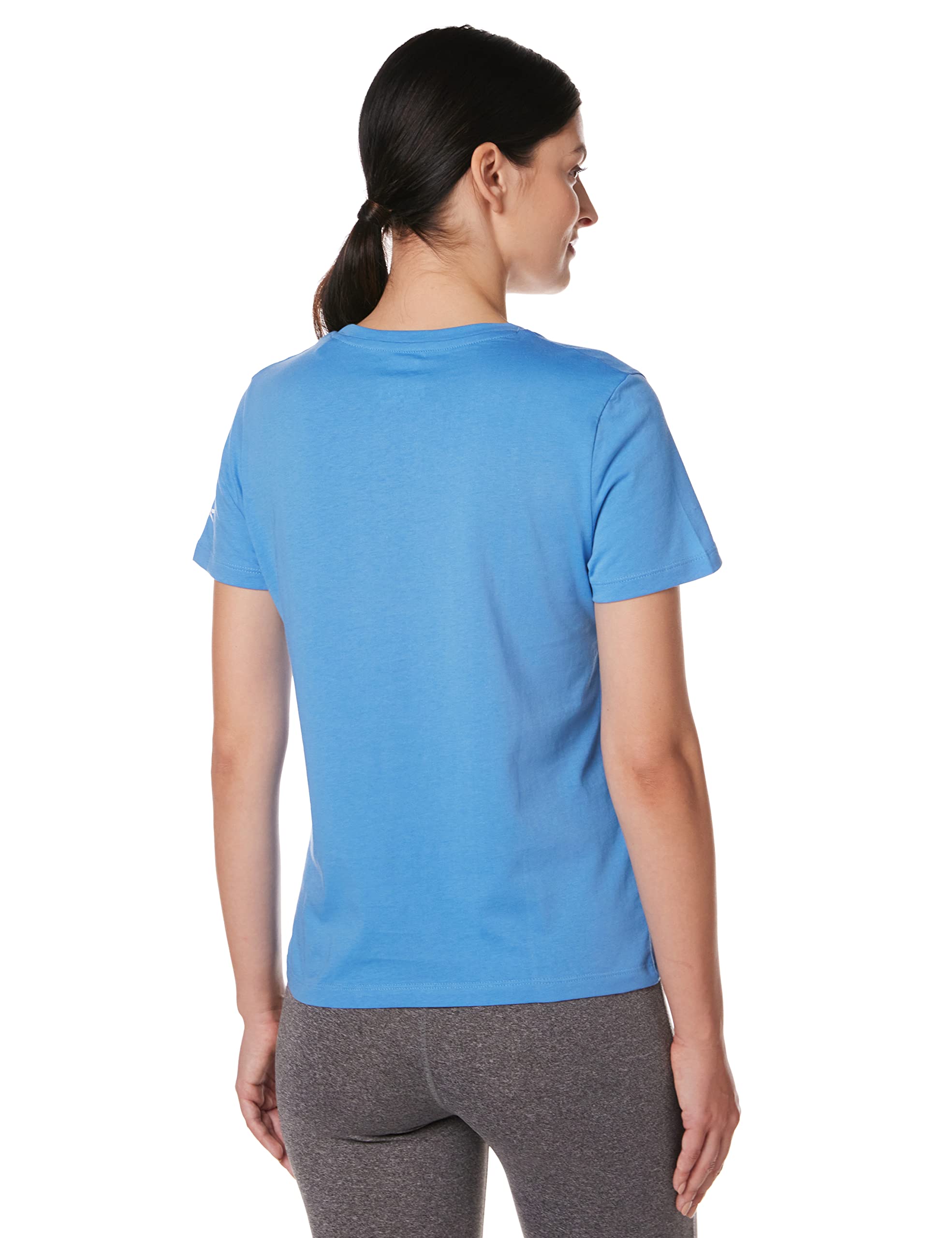 Reebok WOR COMM Cotton T-shirt ESSBLU H65588 TRAINING T-SHIRT (SHORT SLEEVE) For Women