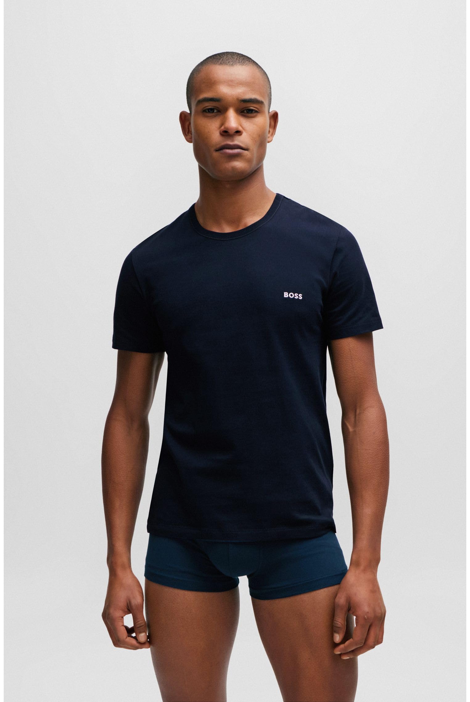 Hugo Boss Mens TShirt RN Classic 3P SHIRT