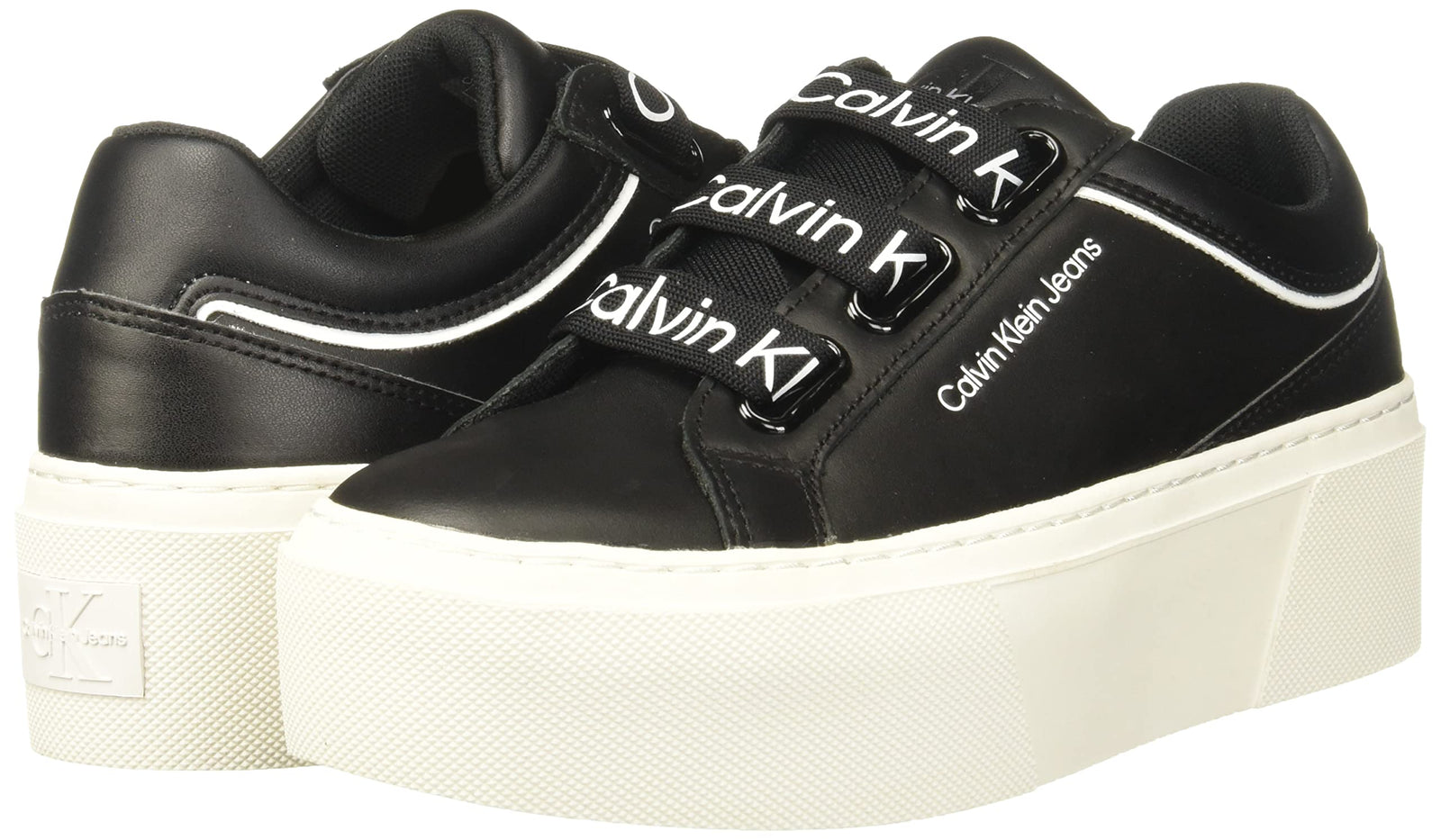 CK JEANS Women FLATFORM+ LOW BRANDE Cupsole Sneaker