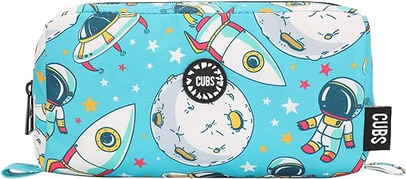 CUBS Pencil Case Blue universe, multicolor, L, Pencil case