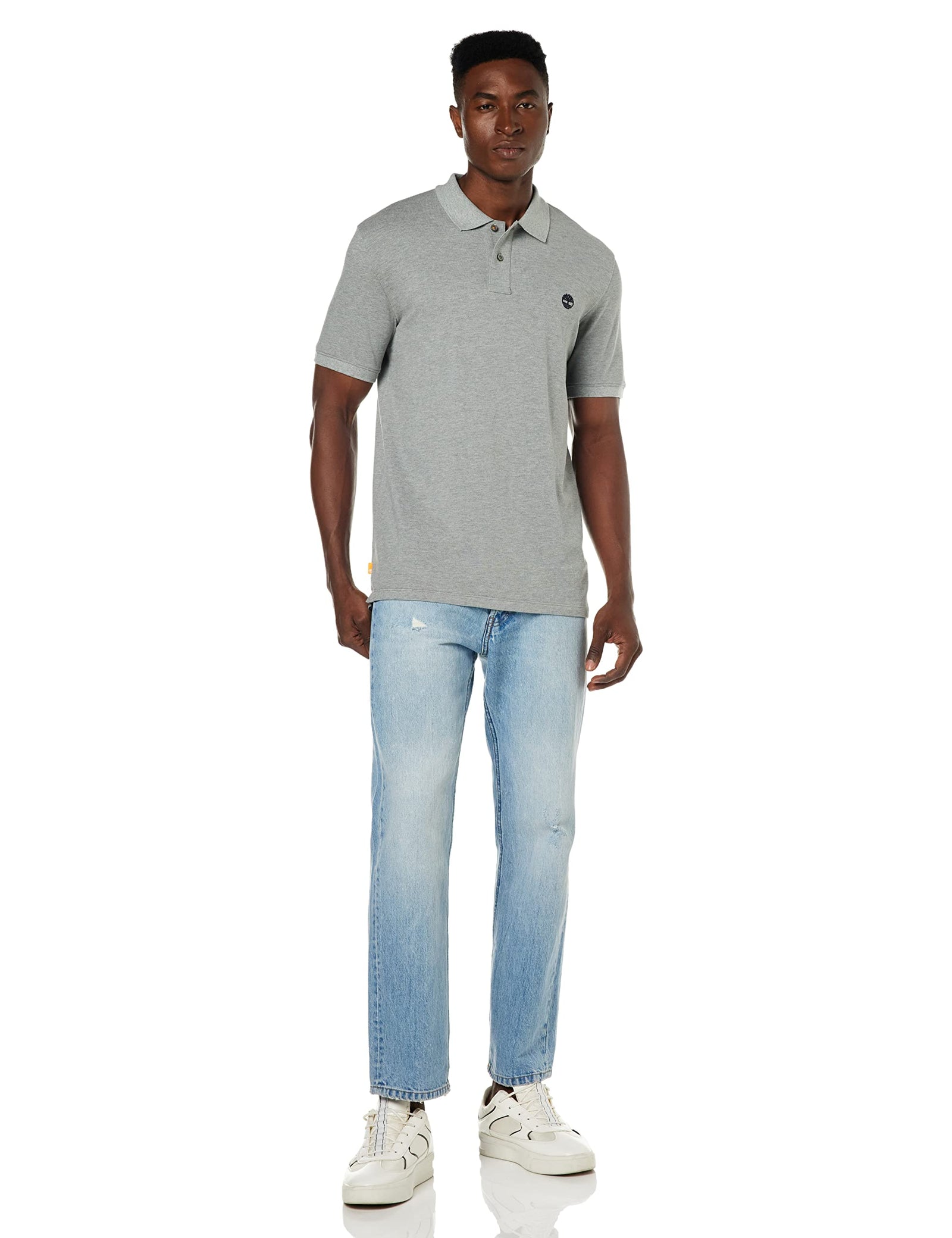 Timberland Men's TFO SS MILLERS RIVER PIQUE POLO REGUL SHIRT