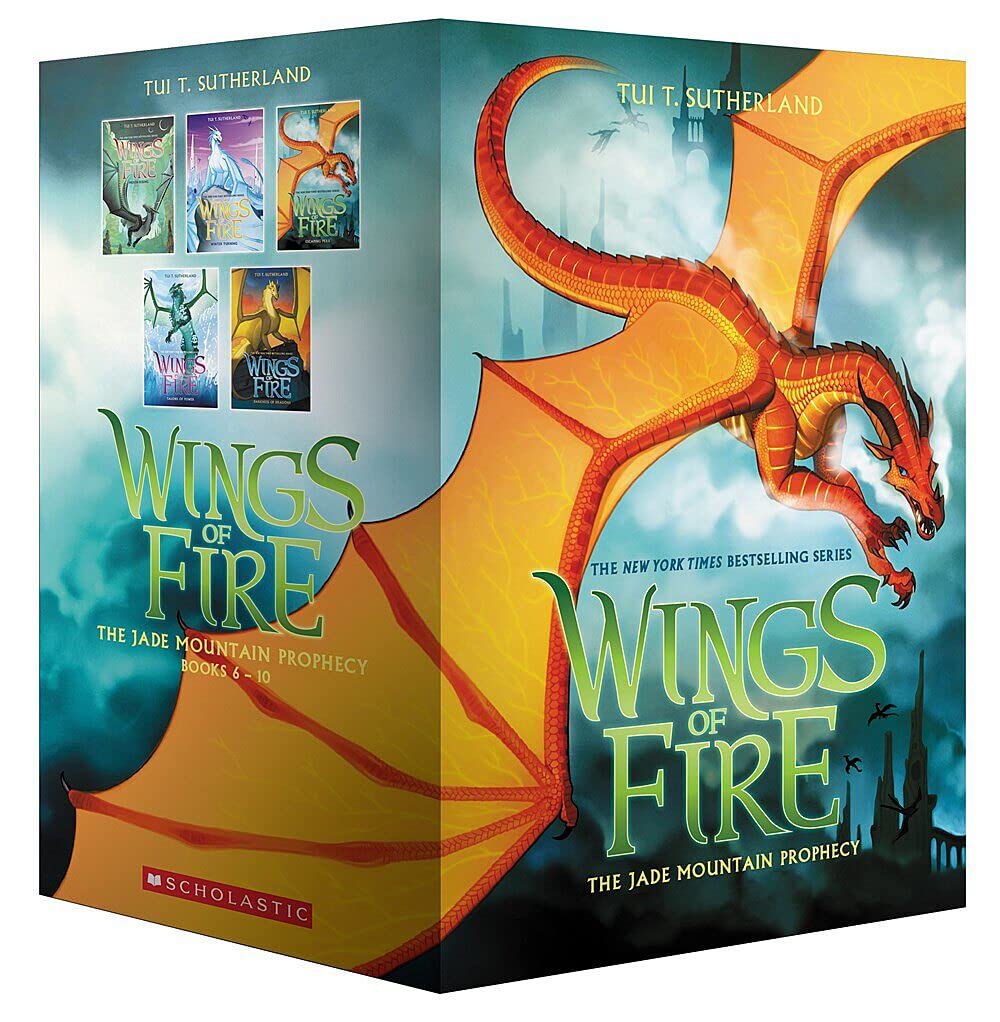 Scholastic Wings of Fire: The Jade Mountain Prophecy (Books 6-10)