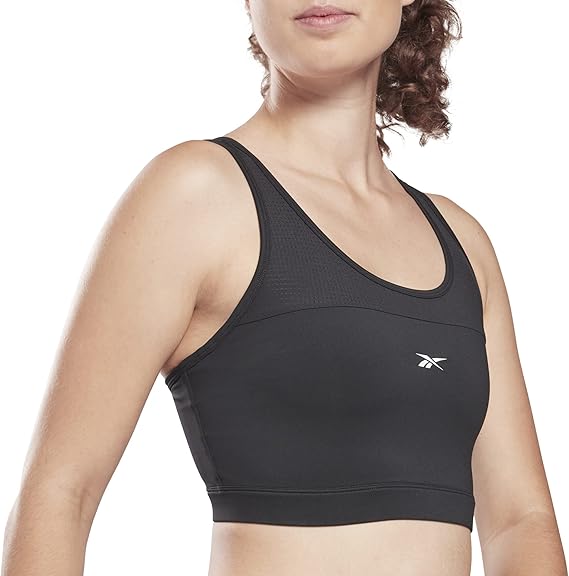 Reebok womens Wor Mesh Bralette Work Utility Outerwear