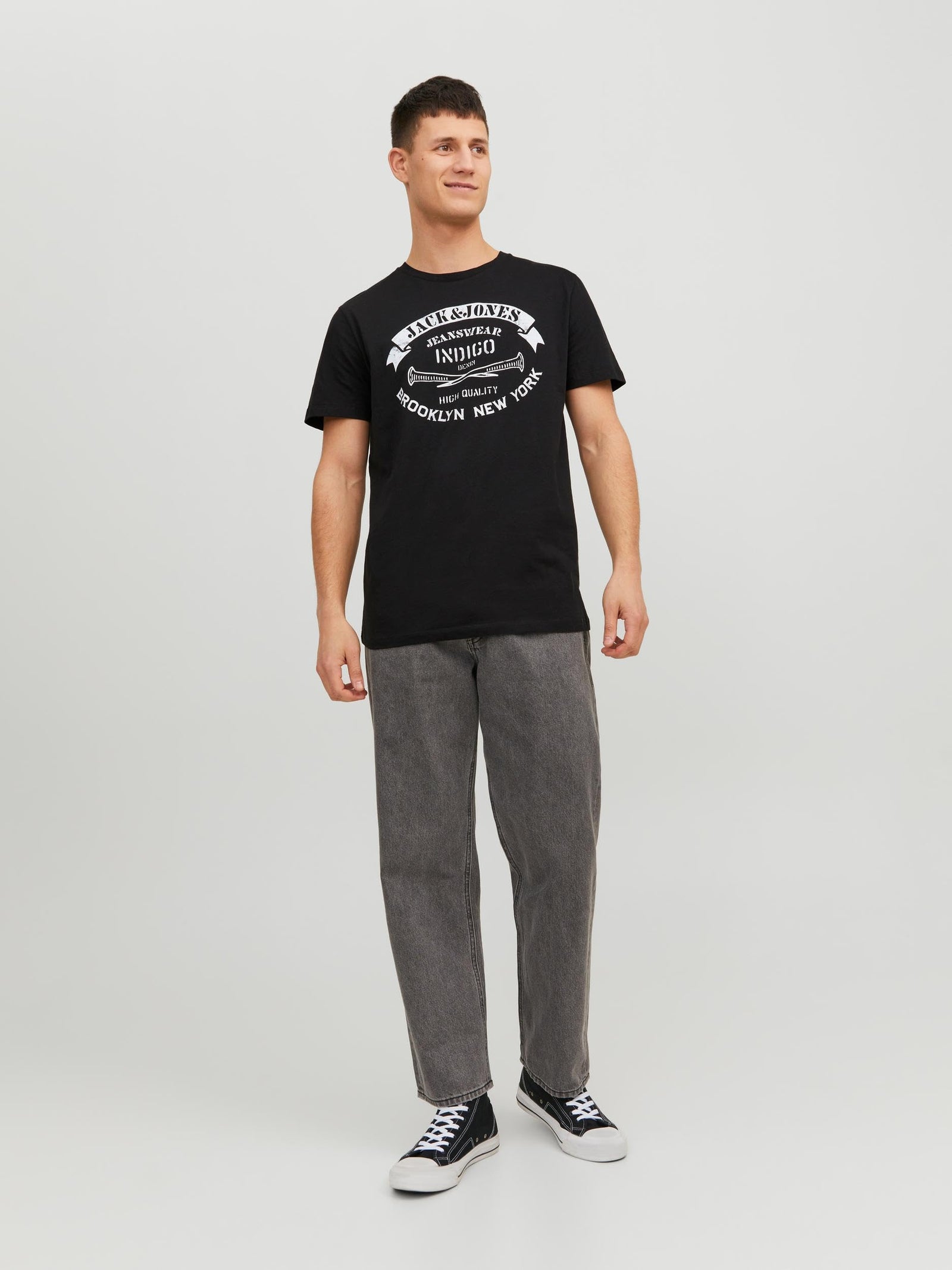 Jack & Jones mens JEANS TEE O - NECK T-Shirt