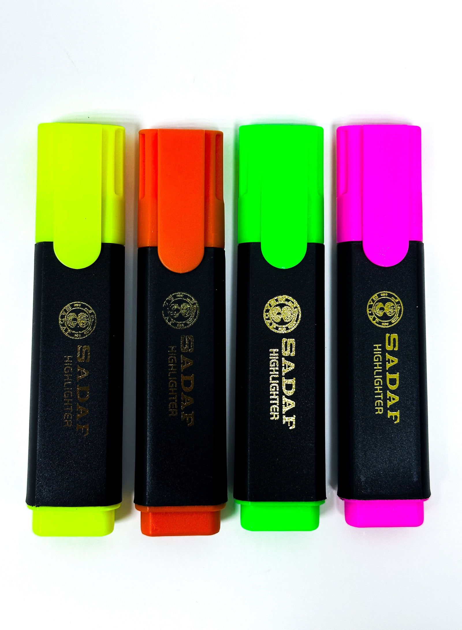 Sadaf Fluorescent Highlighters pack of 4