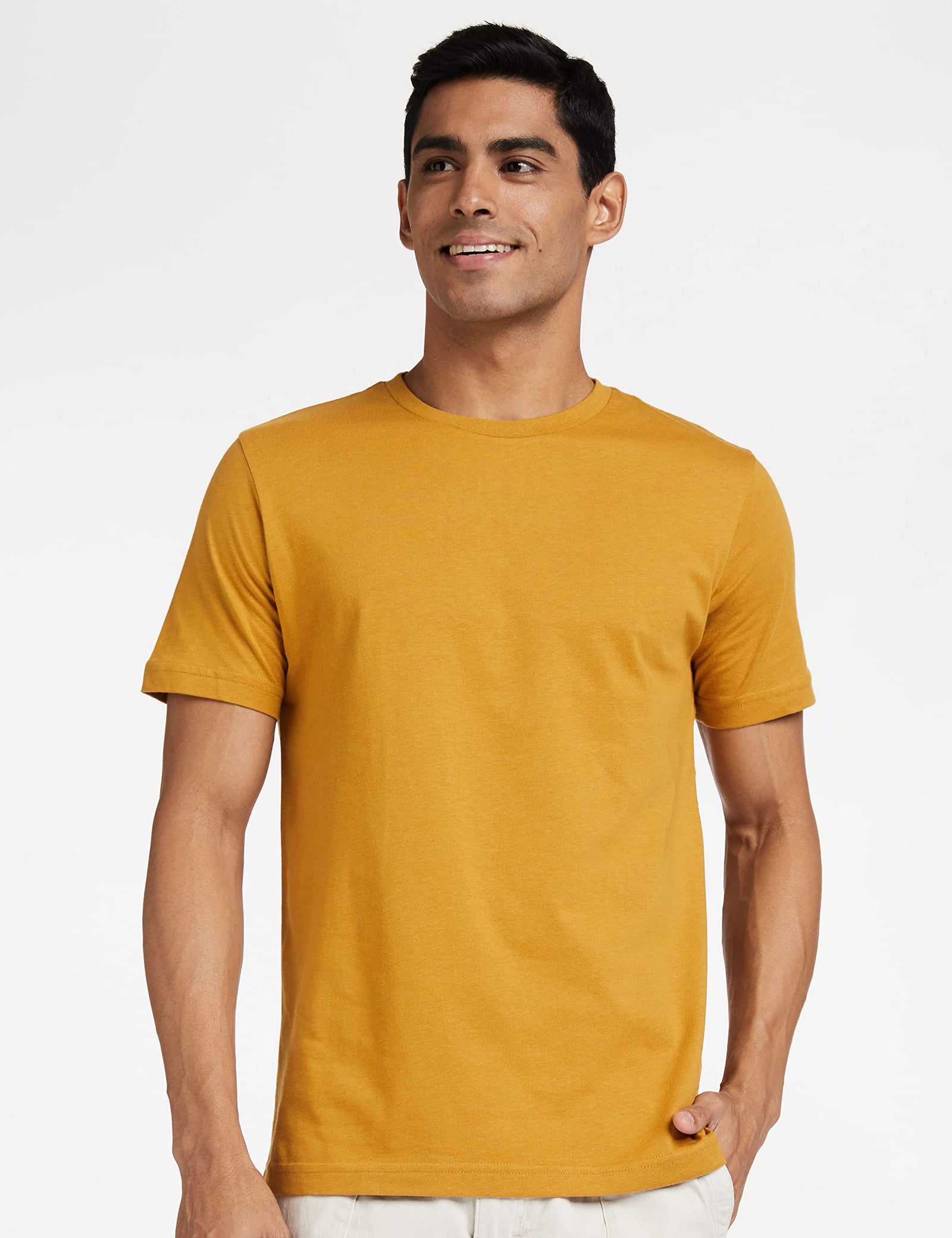 Amazon Brand - Symbol Men's Solid Regular T-Shirt (AW17PLPO2-3)