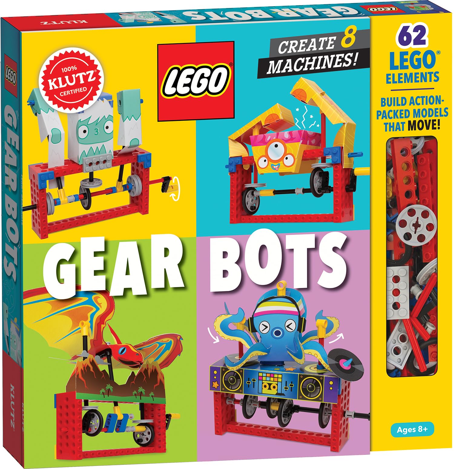 Klutz Lego Gear Bots: Create 8 Machines