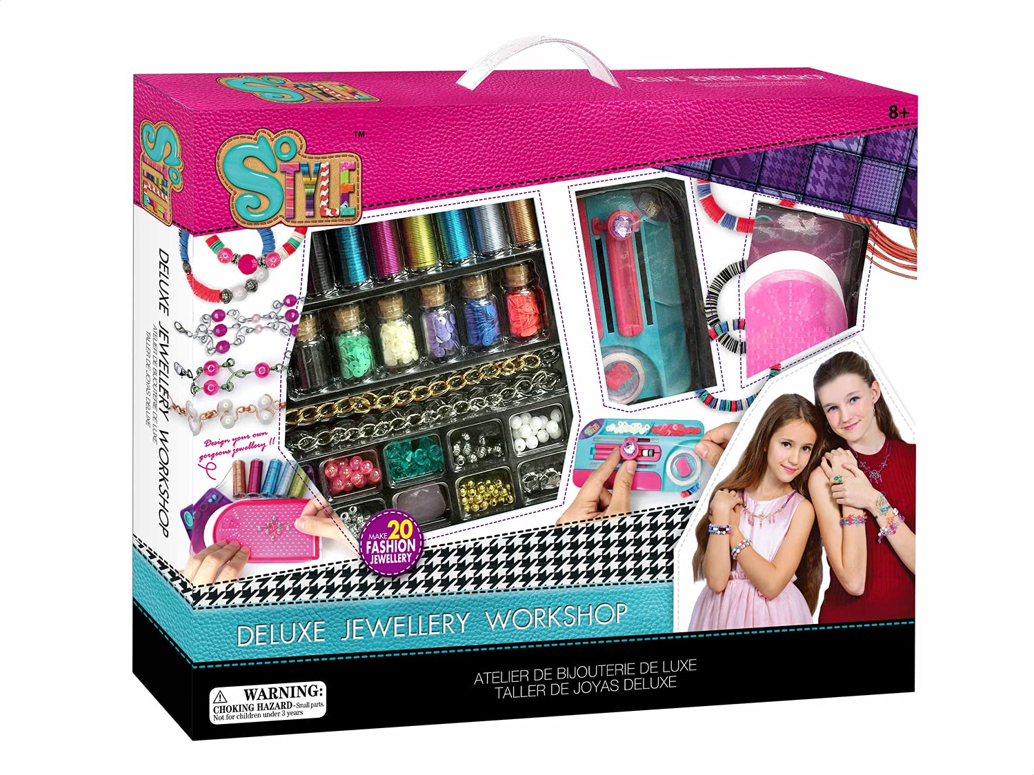 Tasia Deluxe Jewellery Workshop Toy for Girls