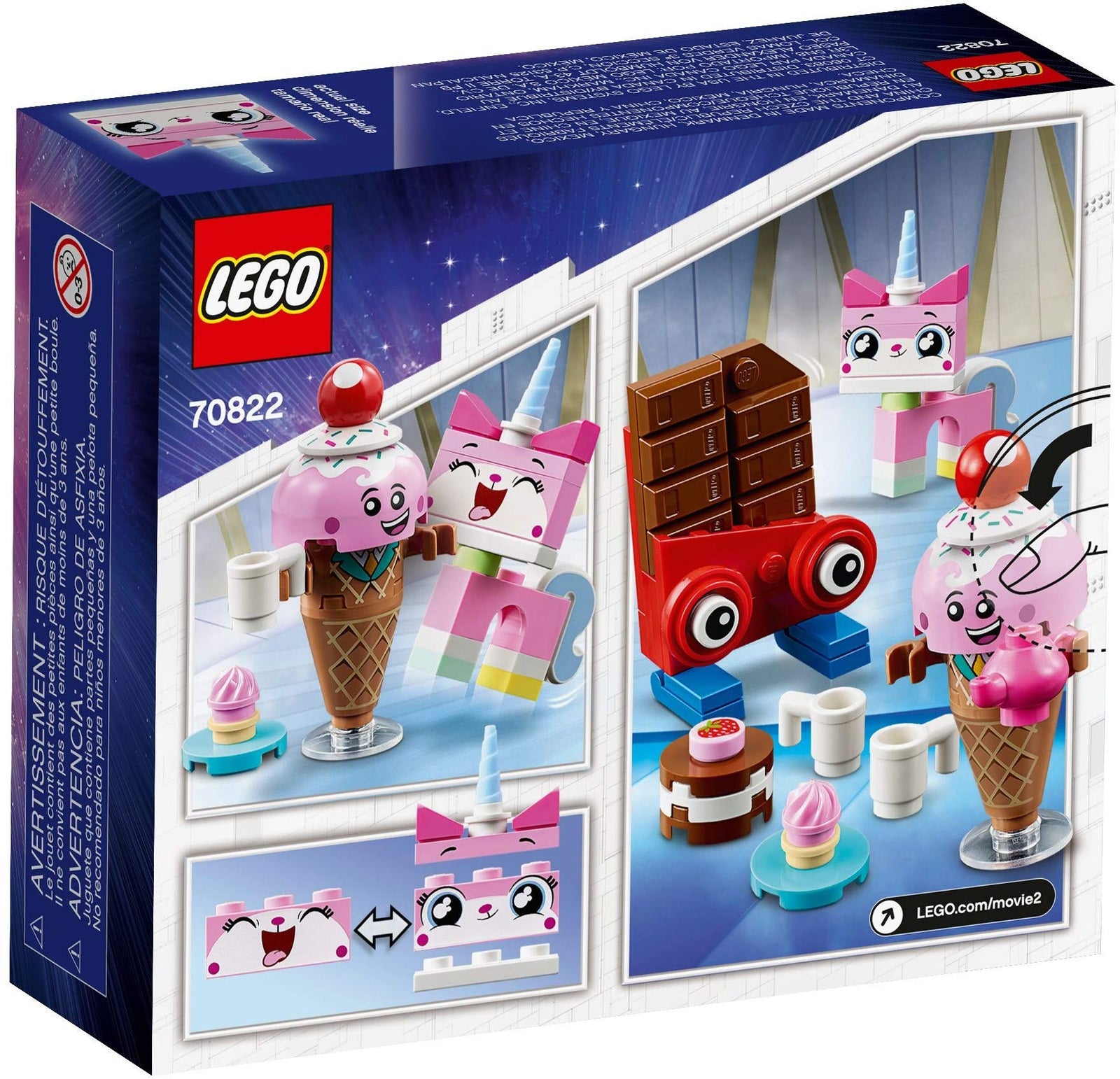 Lego The LEGO Movie 2 Unikitty's Sweetest Friends EVER, Multi-Colour, 70822