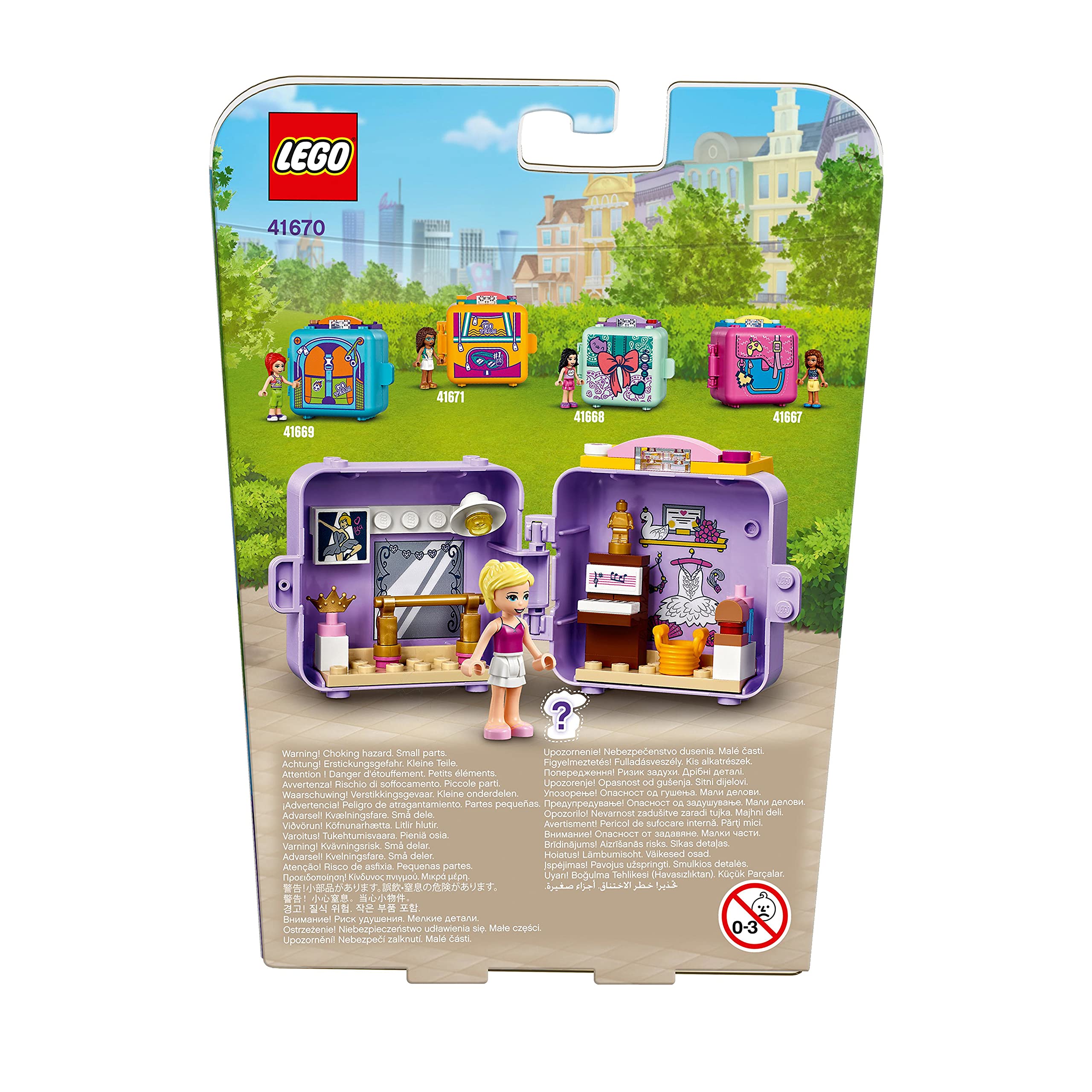 مجموعة مكعب الباليه ستيفاني V29 من LEGO Friends