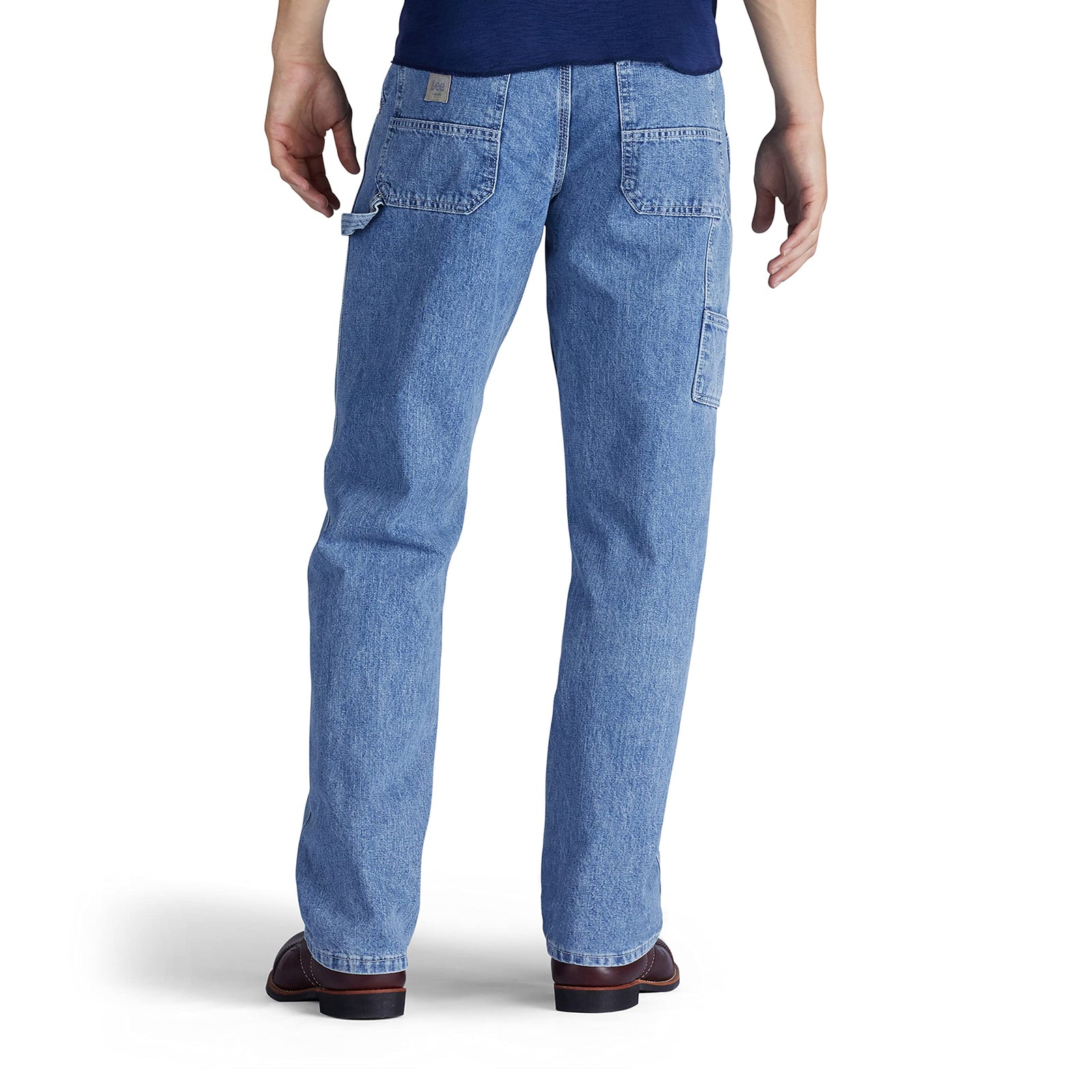Lee mens Carpenter Dungarees Straight Leg Carpenter Jean (pack of 1)
