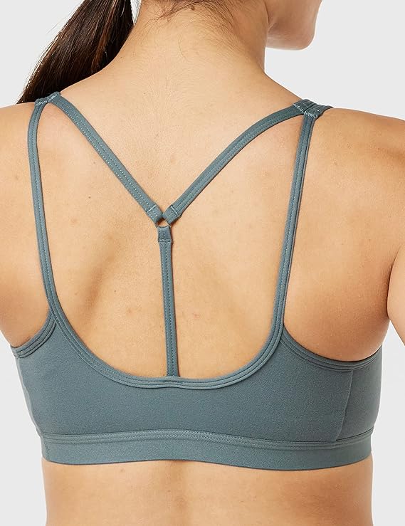 Adidas cess sto ms bra hd7686 training blue oxide workout bra - medium support for women