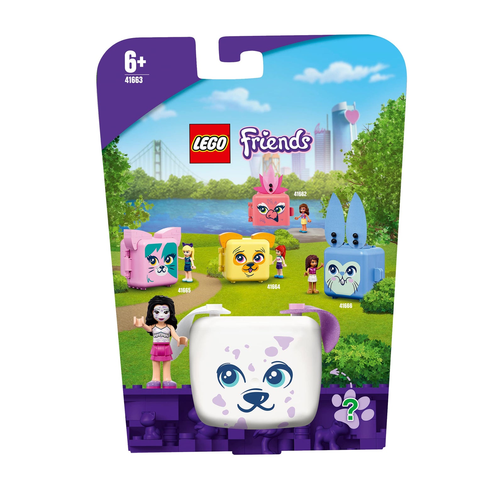 مكعب LEGO Friends Emma's Dalmatian (الموديل 41663)