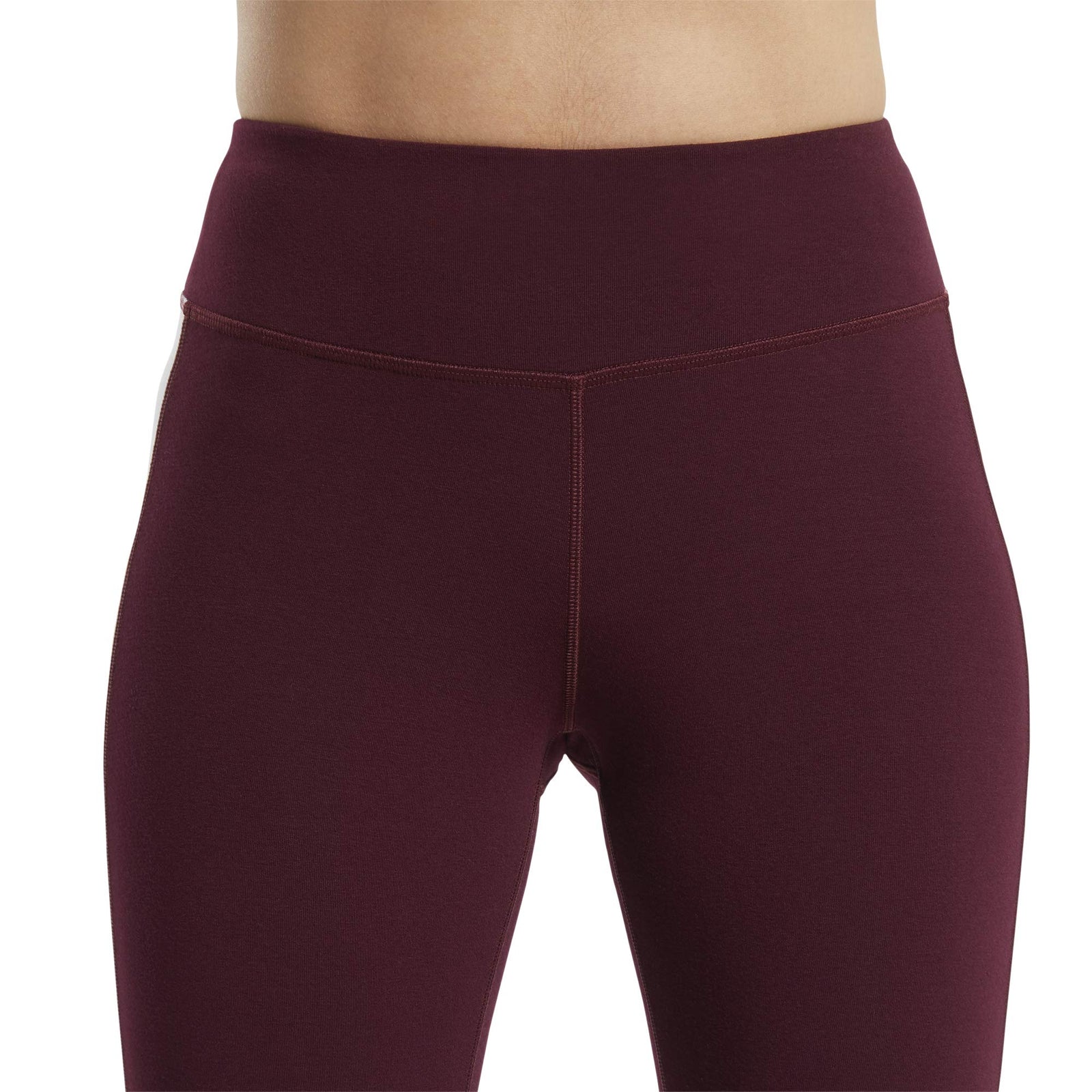 Reebok Legging femme Training Essentials Linear Logo, Marron, L