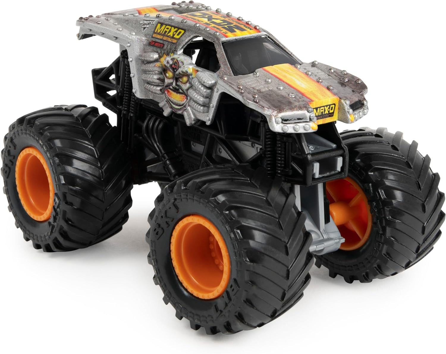 Monster Jam El Toro Loco Big Air Challenge, Over 20-Inch Tall Playset with Exclusive Monster Truck Toy, 1:64 Scale, Kids Toys for Boys Ages 3 and up