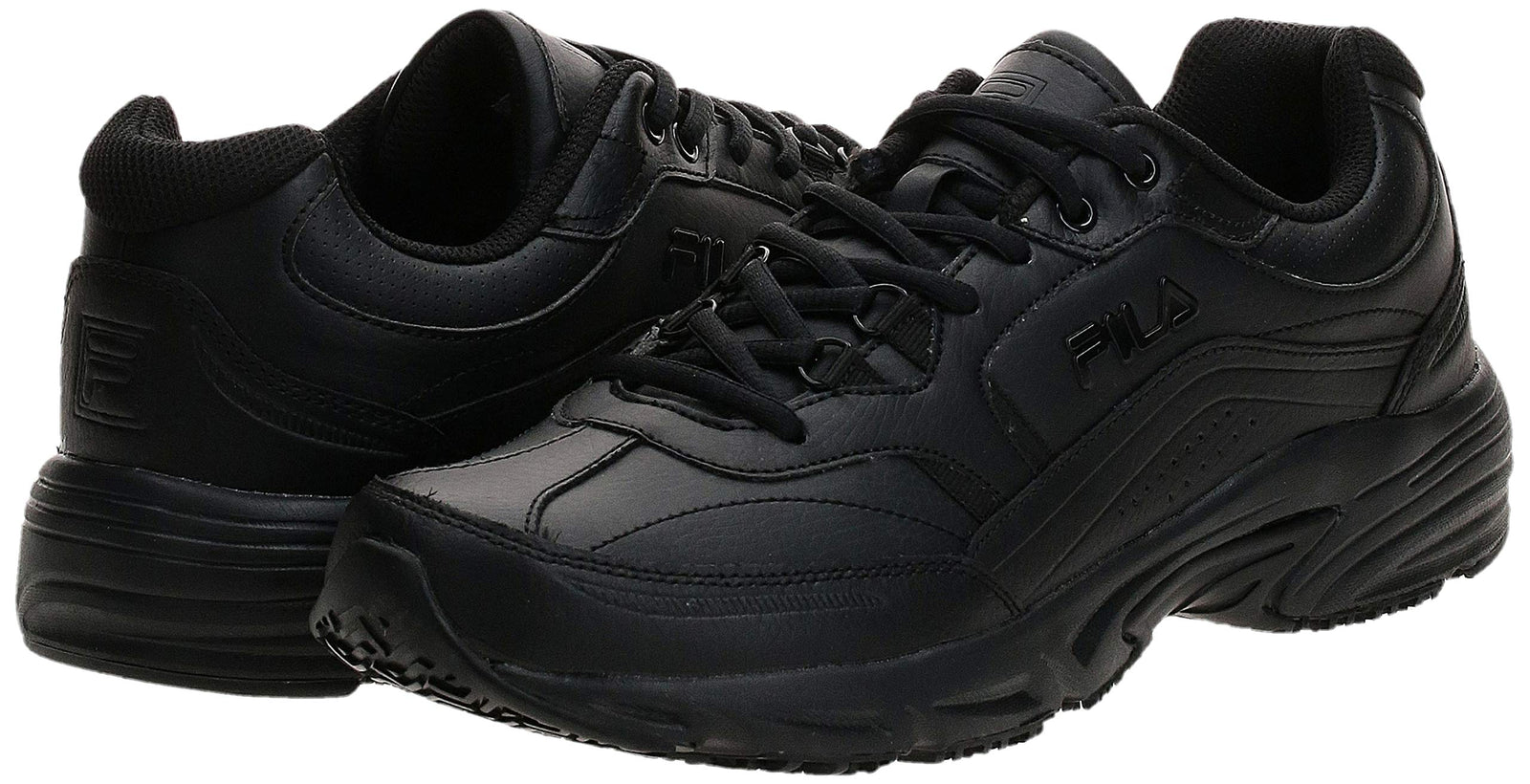 Fila Men's, Memory Workshift Slip Resistant Composite Toe Shoe - Wide Width