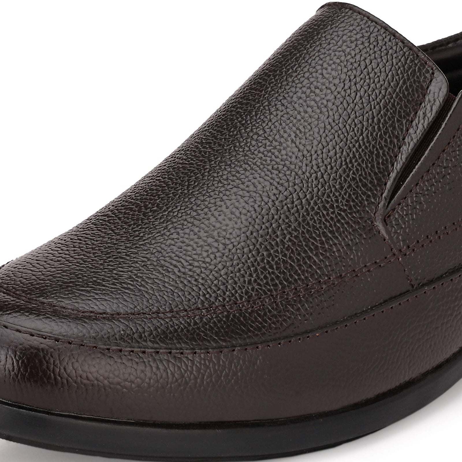 Burwood Men's BWD 394 Leather Formal Shoes - Brown