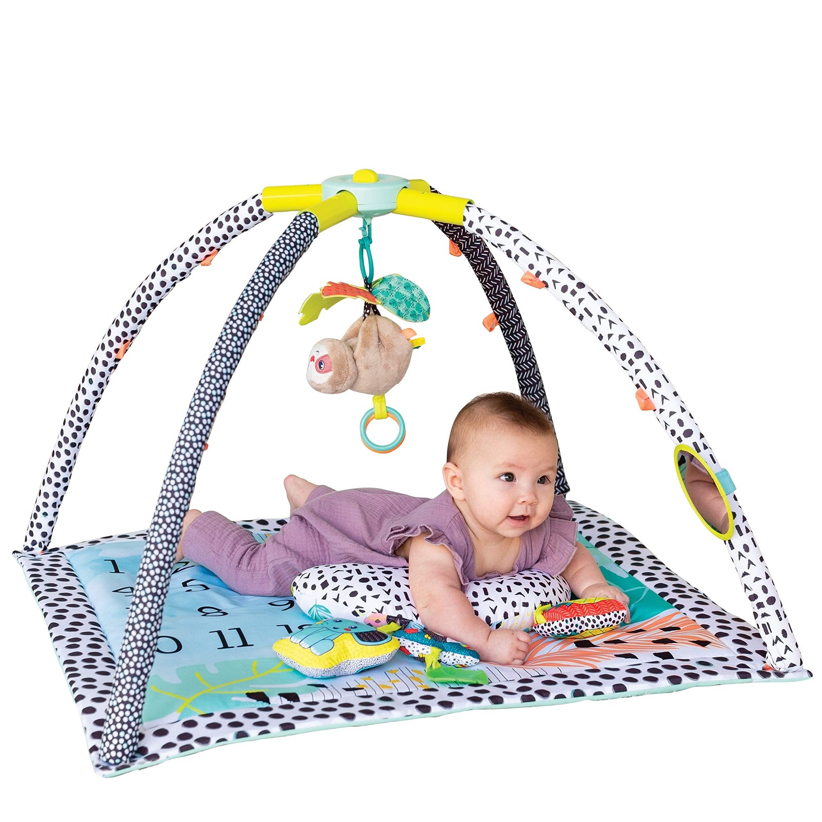 Infantino 4-In-1 Milestones & Memories Twist & Fold Baby Playgym