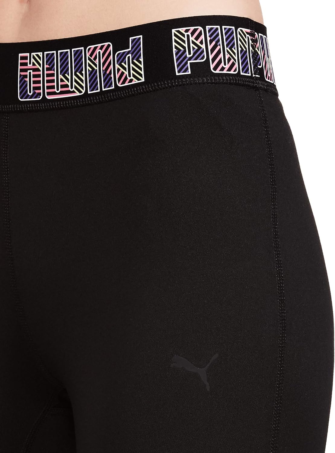 Puma Wmn's logo elastic 7 8 tight puma black-puma w s