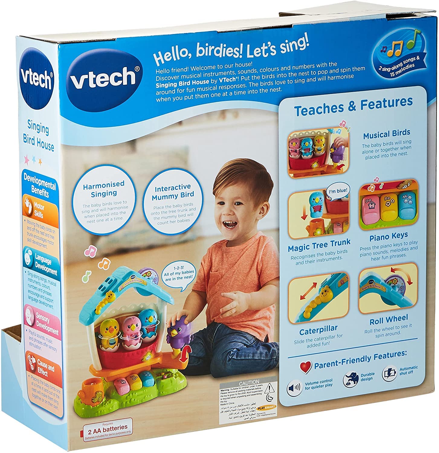 Vtech SINGING BIRD HOUSE Toys Games Pre-School BN