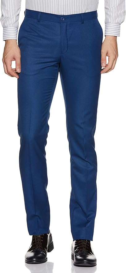 Amazon Brand - Symbol Men's Slim Fit Formal Trousers