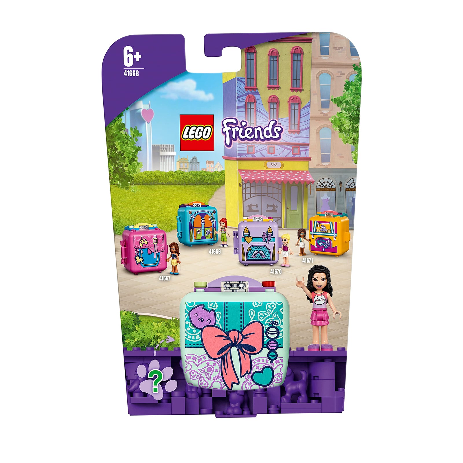 LEGO® Friends Emma’s Fashion Cube 41668 Building Kit (58 Pieces)