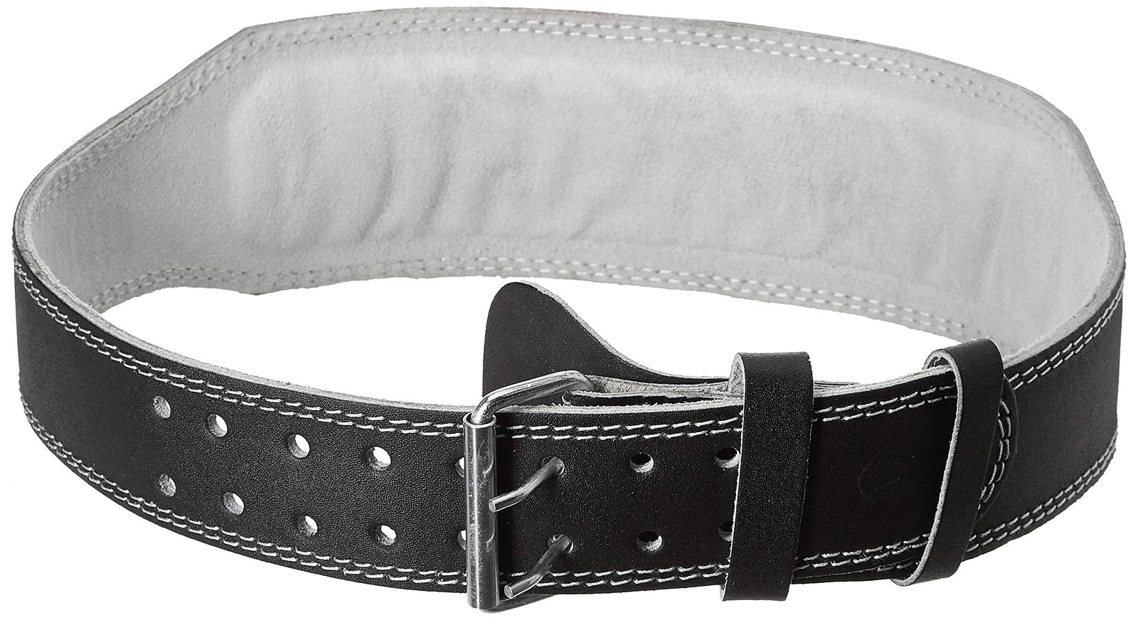 Body Sculpture BW-503-L Leather Weight-Lifting Belt - Black, Large