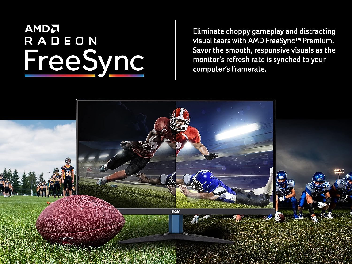 Acer Nitro IPS AMD Radeon FREESYNC Gaming Monitor