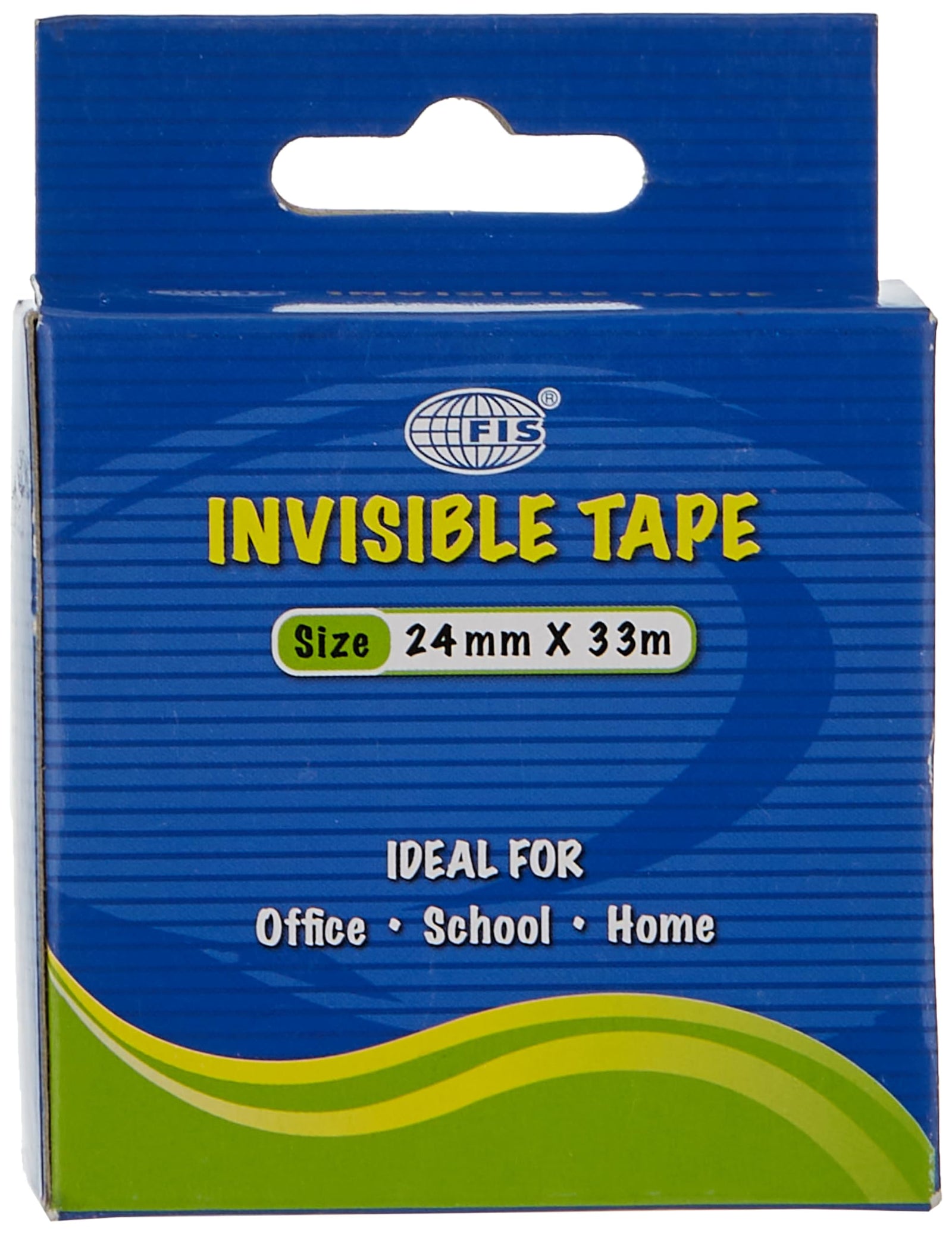 FIS fsta2433in invisible tape, 24 mm x 33 mm size