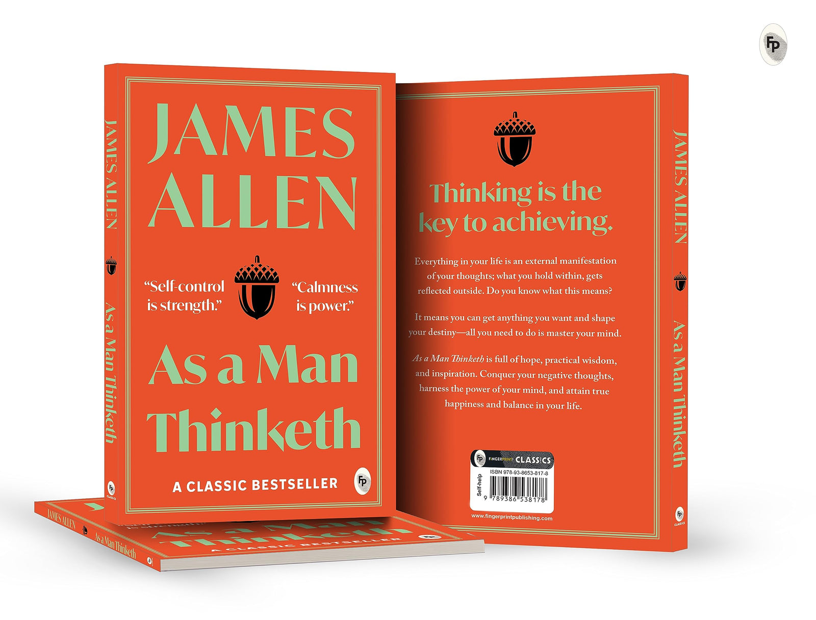 As a Man Thinketh by James Allen  Paperback